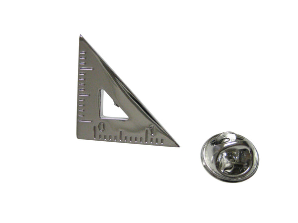Triangle Ruler Lapel Pin