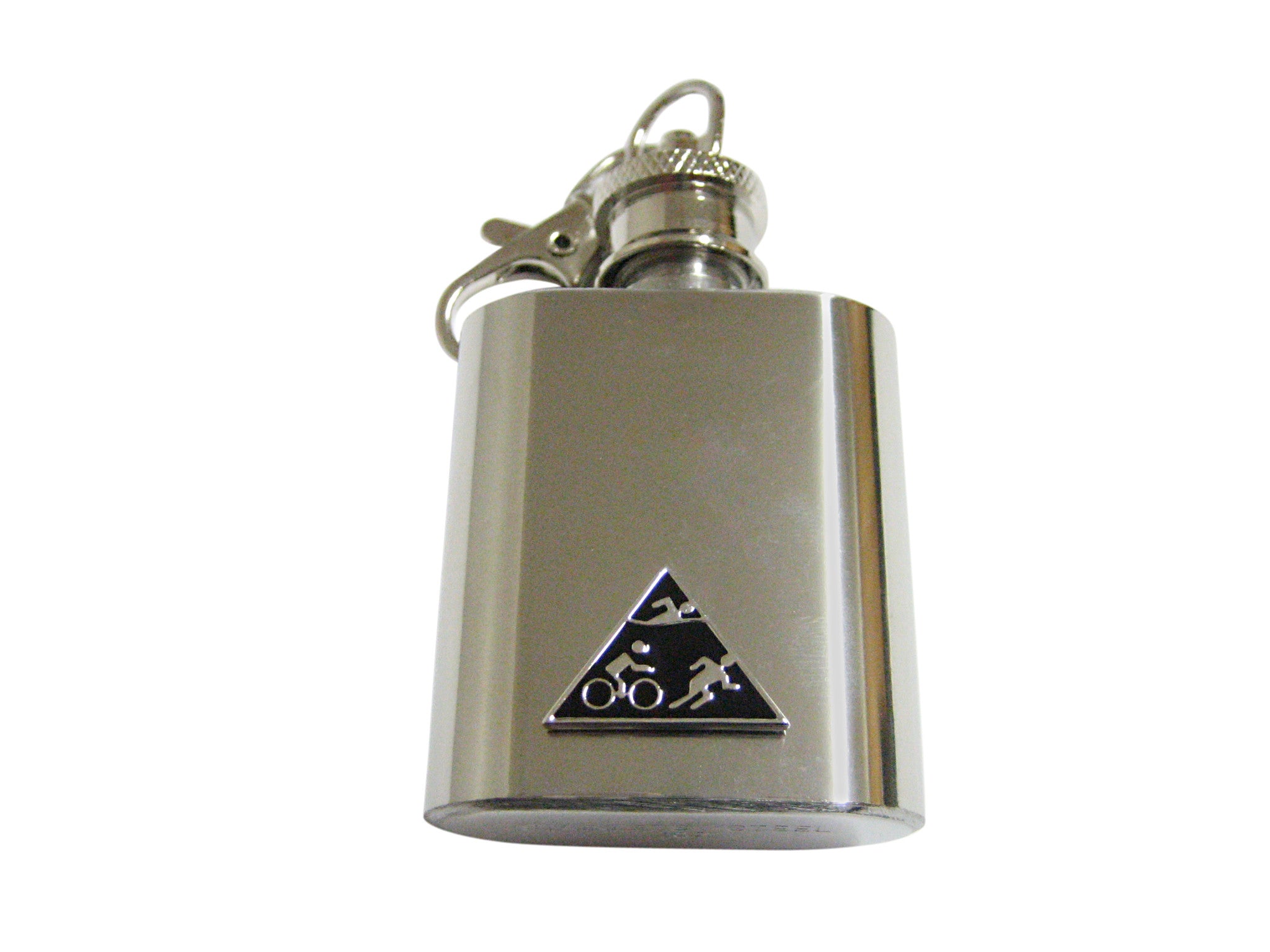 Triathlon Extreme Sports 1 Oz. Stainless Steel Key Chain Flask