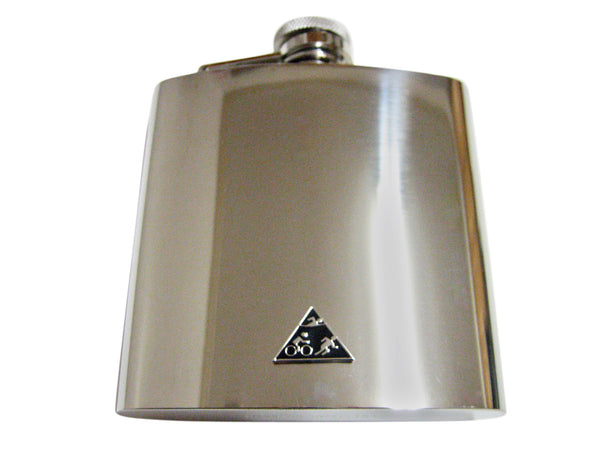 Triathlon Extreme Sports 6 Oz. Stainless Steel Flask