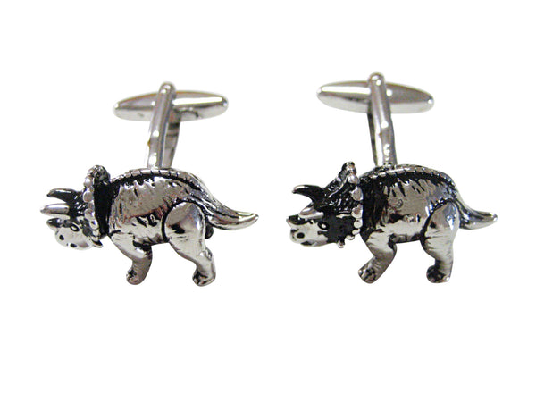 Triceratops Dinosaur Cufflinks