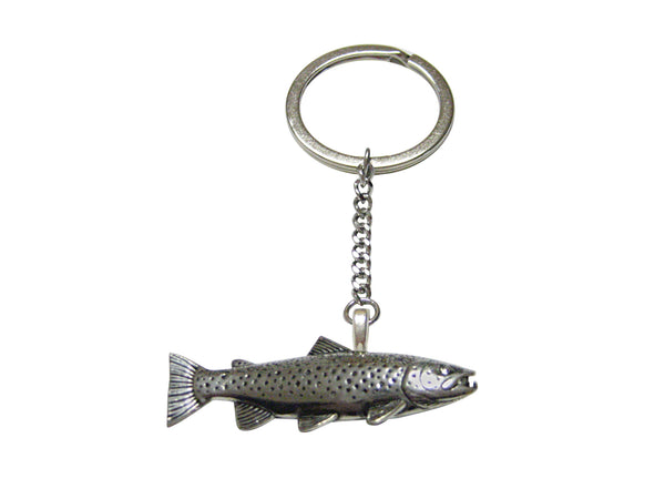 Trout Fish Pendant Keychain