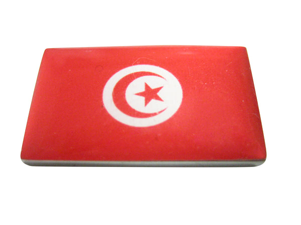 Tunisia Flag Pendant Magnet