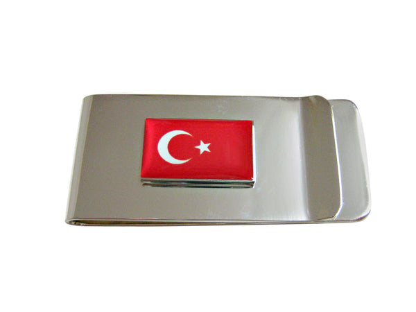 Turkey Flag Pendant Money Clip