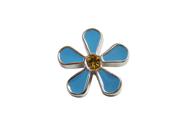 Turquoise Flower Magnet