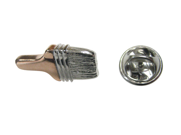 Two Toned Painters Brush Lapel Pin