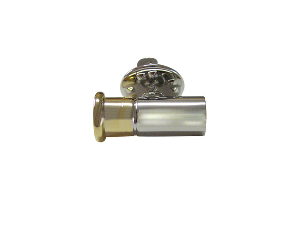 Two Toned Bullet Lapel Pin