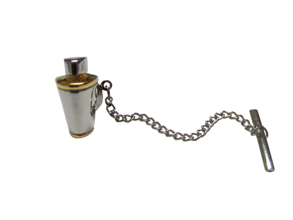 Two Toned Cocktail Shaker Tie Tack
