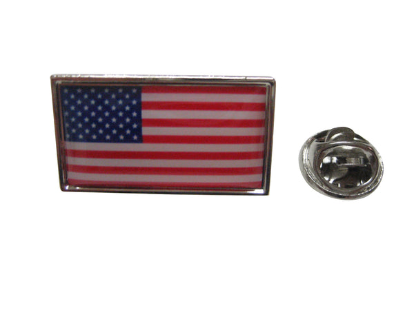 USA Flag Design Lapel Pin