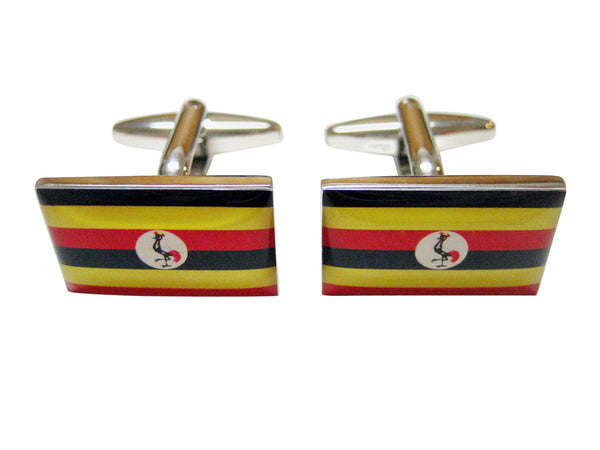 Uganda Flag Cufflinks