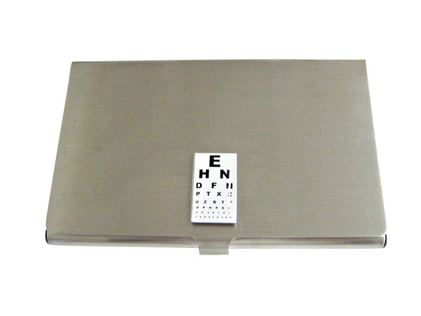 Unbordered Rectangular Optometrist Business Card Holder