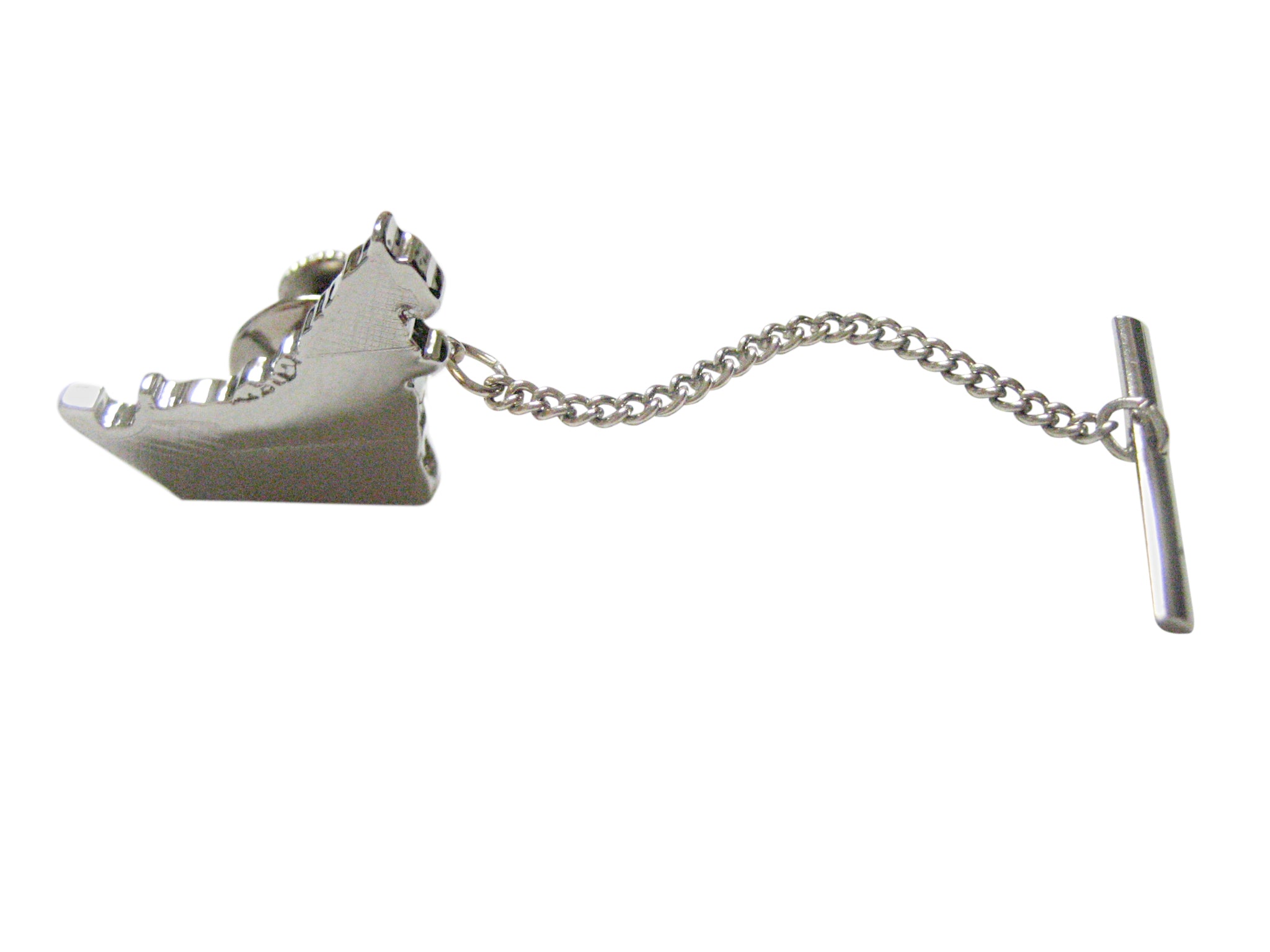 United Arab Emirates UAE Map Shape and Flag Design Tie Tack