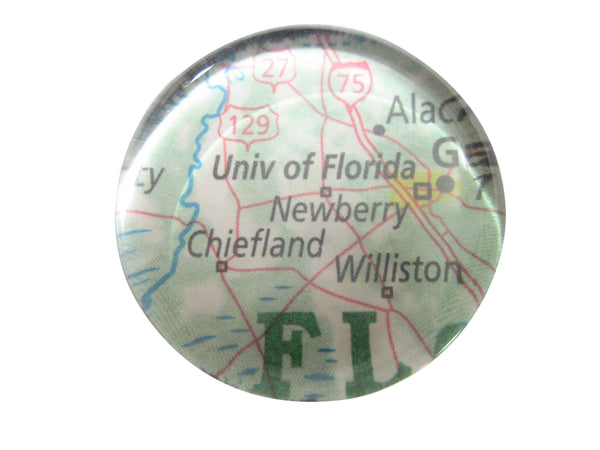 University of Florida Map Pendant Magnet