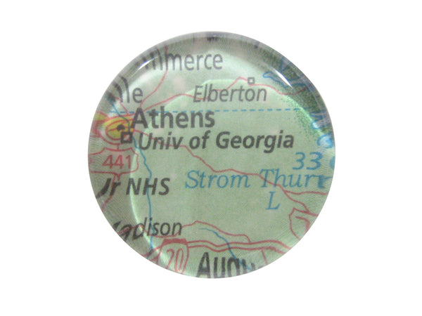 University of Georgia Map Pendant Magnet
