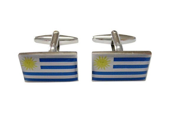 Uruguay Flag Cufflinks