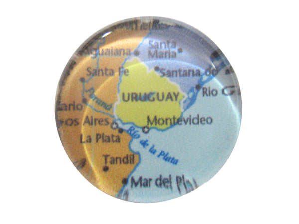 Uruguay Map Pendant Magnet