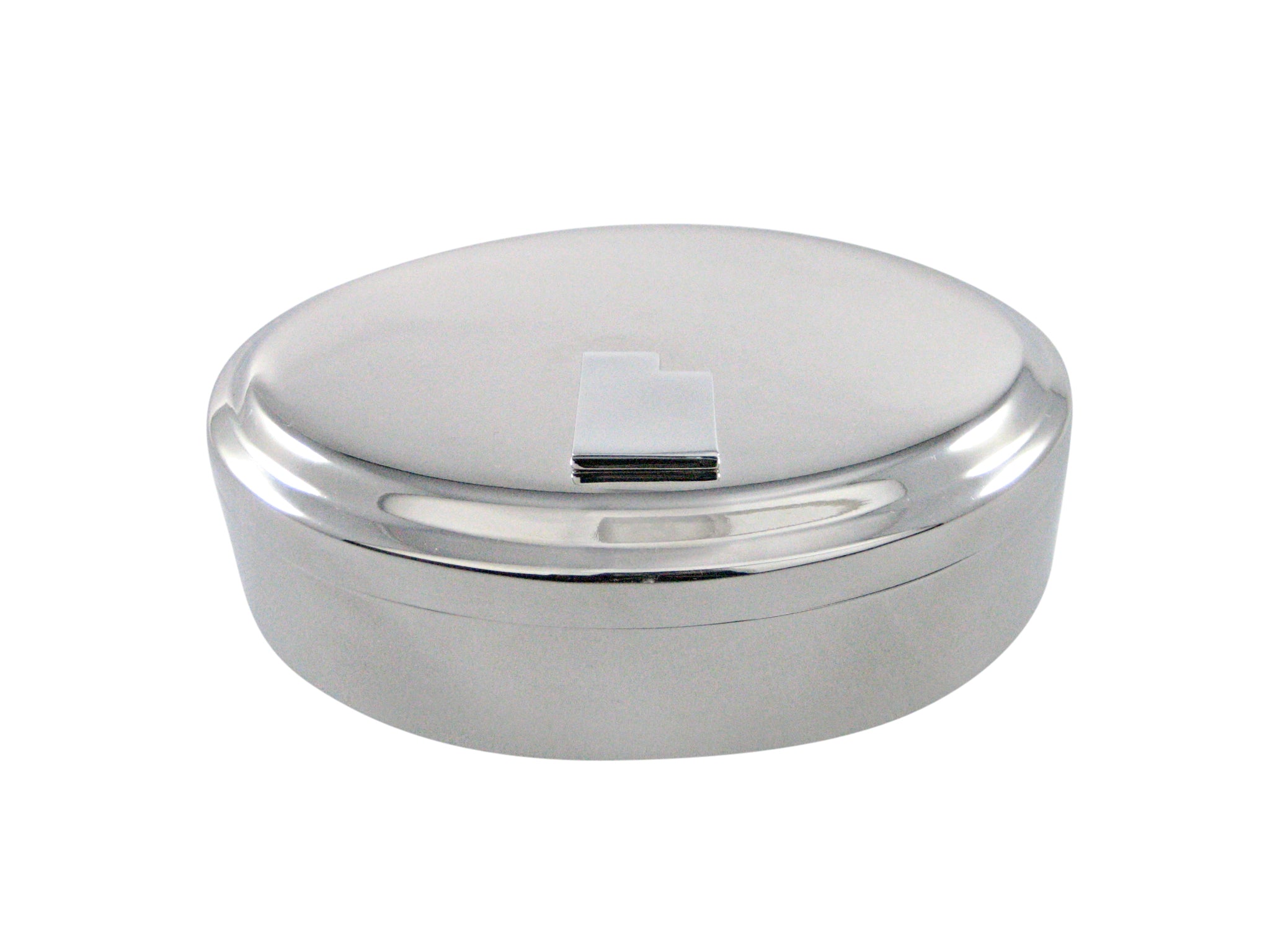 Utah Map Shape Oval Pendant Trinket Jewelry Box
