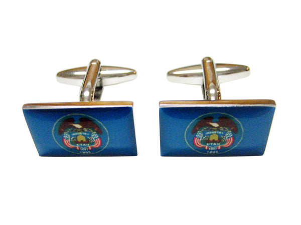 Utah State Flag Cufflinks