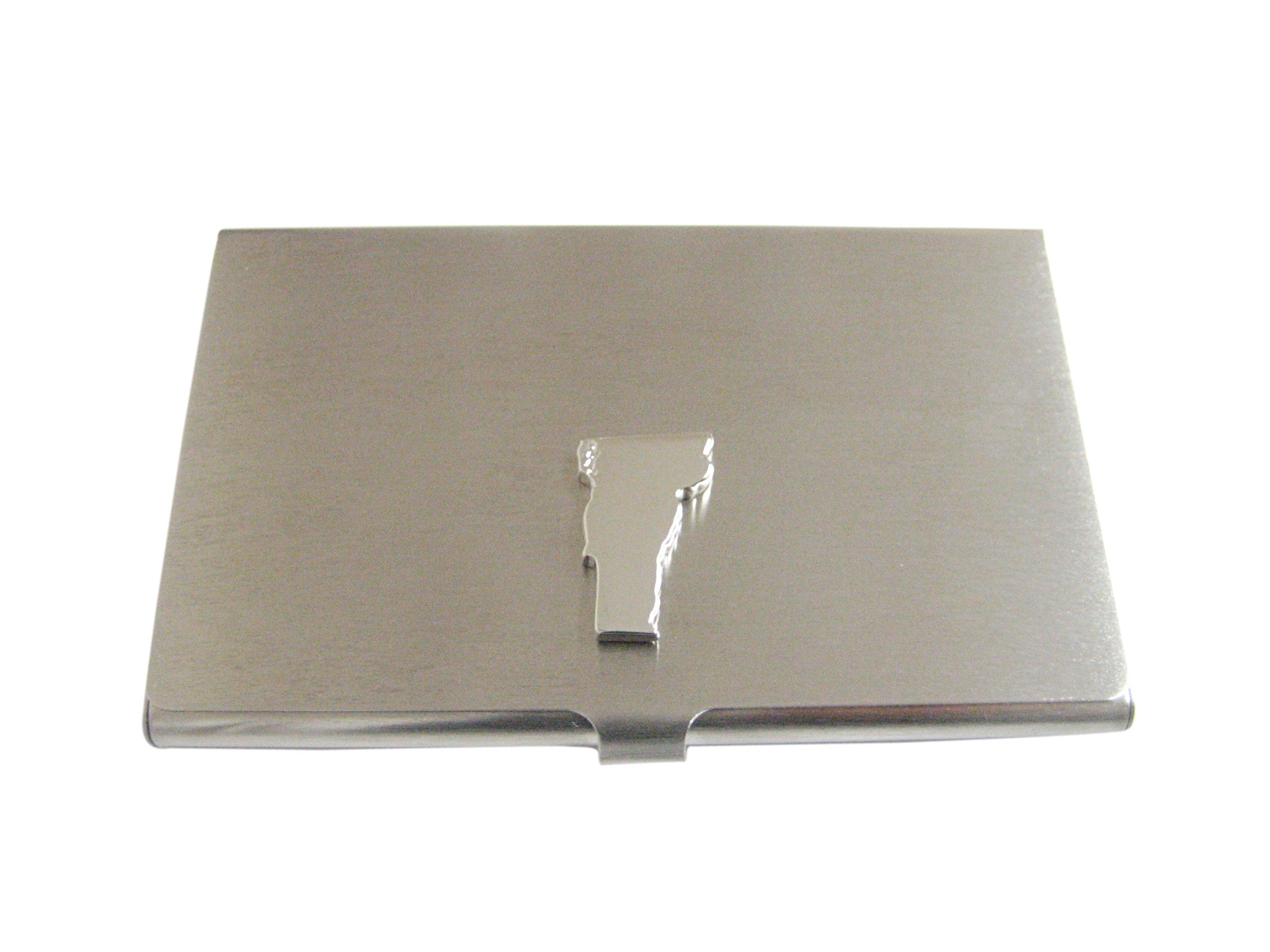 Vermont State Map Shape Business Card Holder