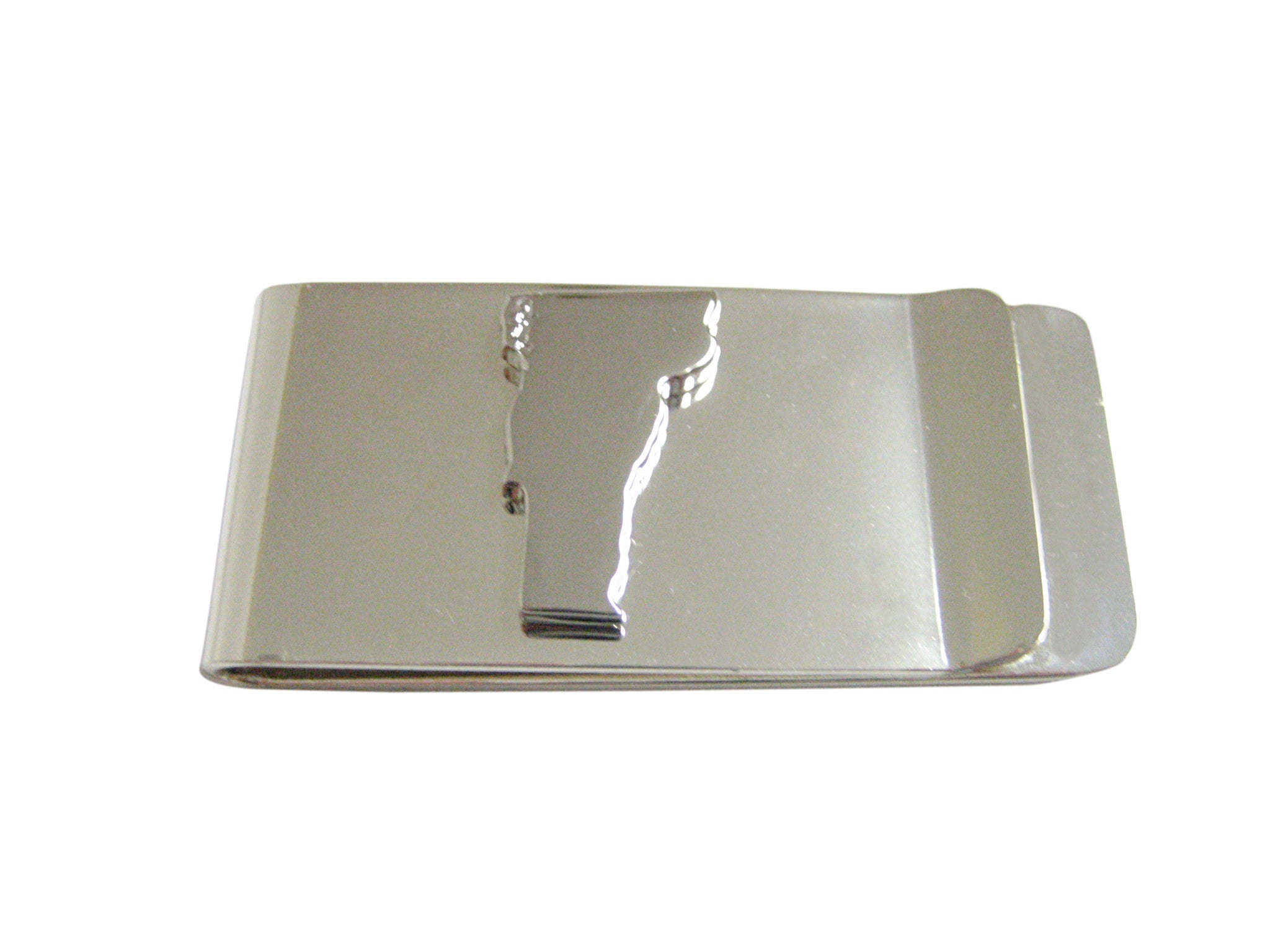 Vermont State Map Shape Money Clip