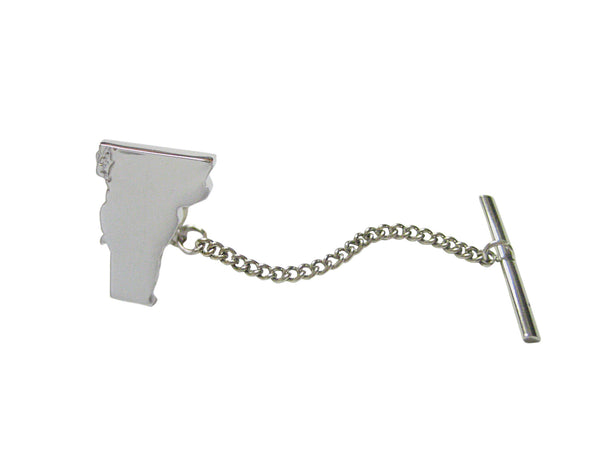 Vermont State Map Shape Tie Tack