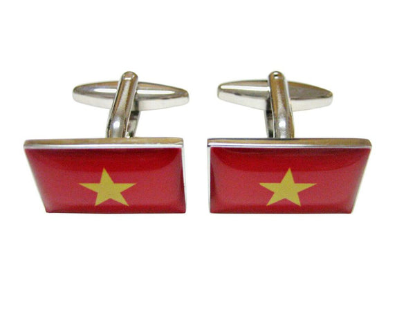 Vietnam Flag Cufflinks