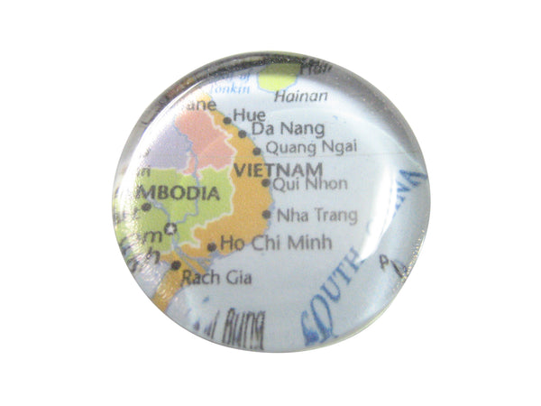 Vietnam Map Pendant Magnet