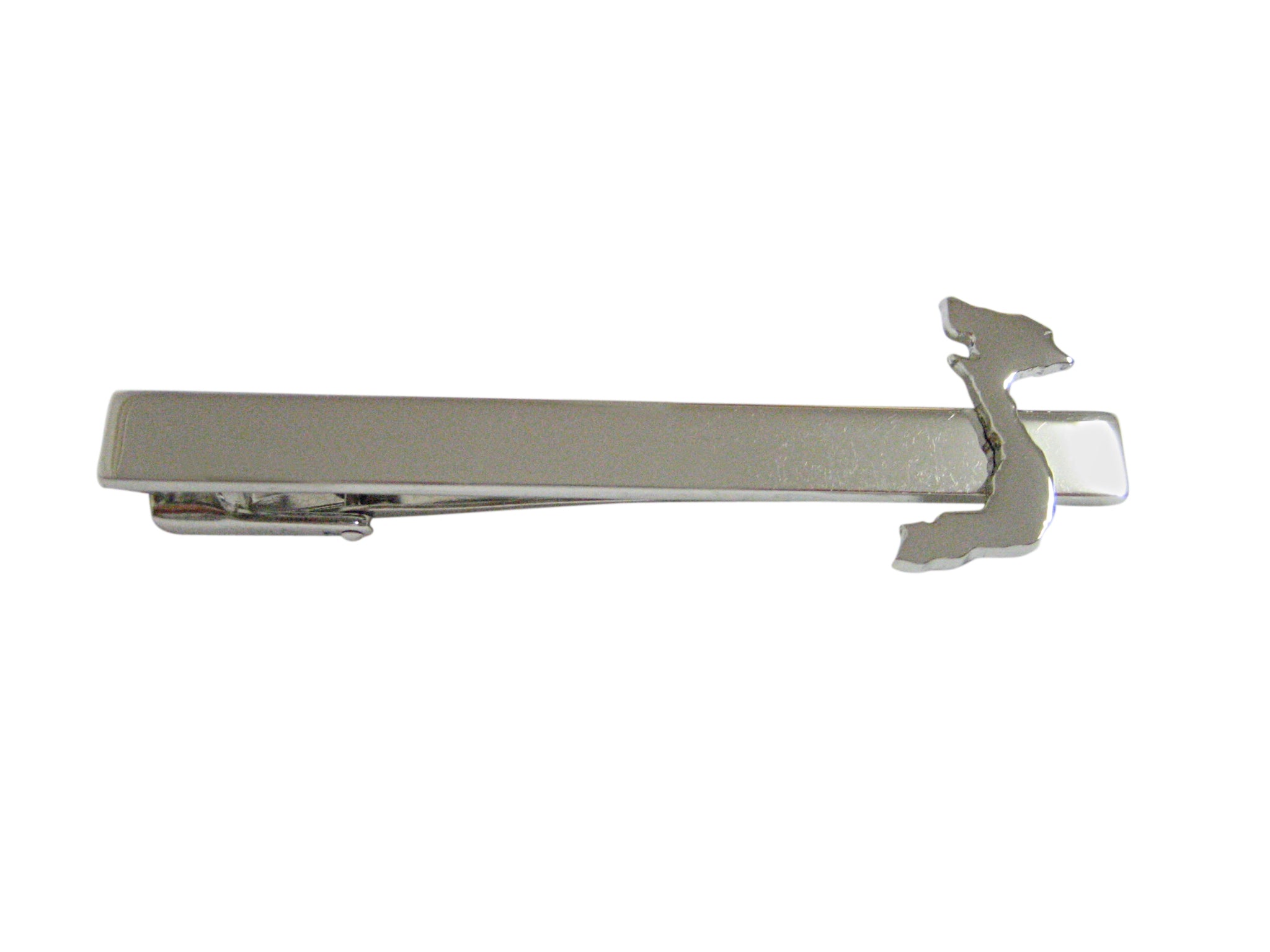 Vietnam Map Shape Square Tie Clip