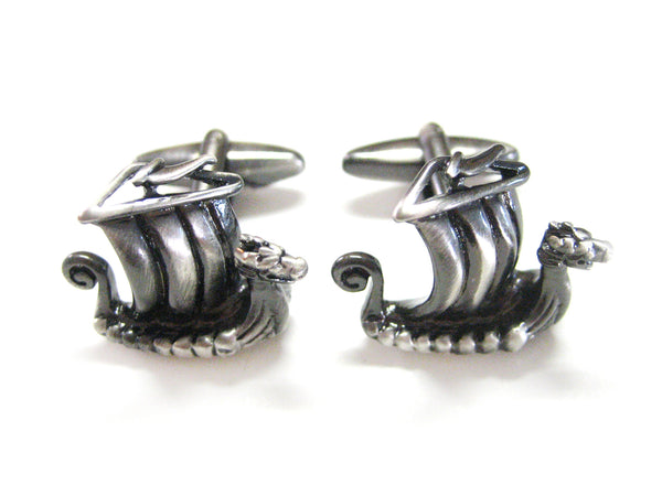 Viking Boat Cufflinks