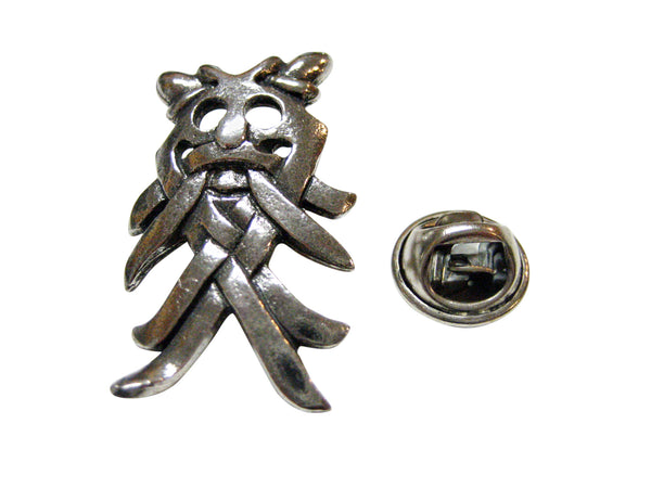 Viking Odin Mask Lapel Pin