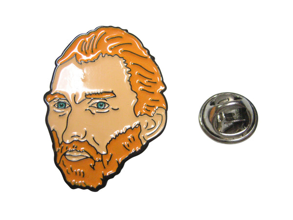 Vincent Van Gogh Head Lapel Pin