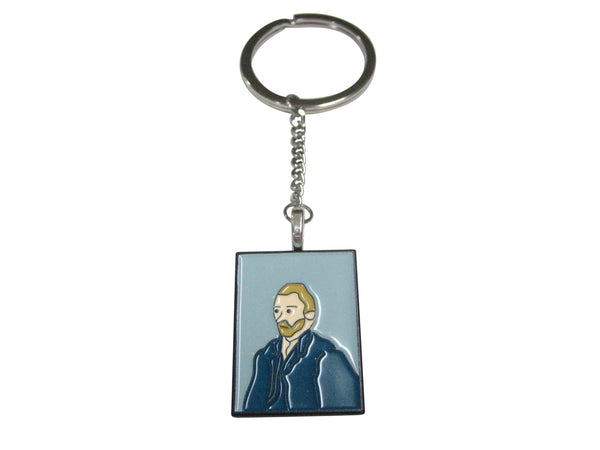 Vincent Van Gogh Portrait Pendant Keychain