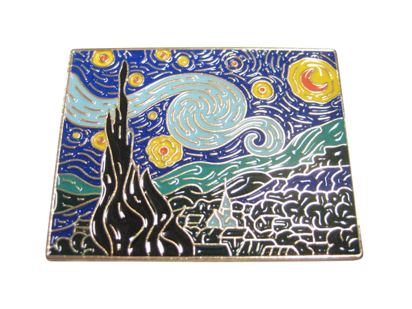 Vincent Van Gogh The Starry Night Painting Magnet