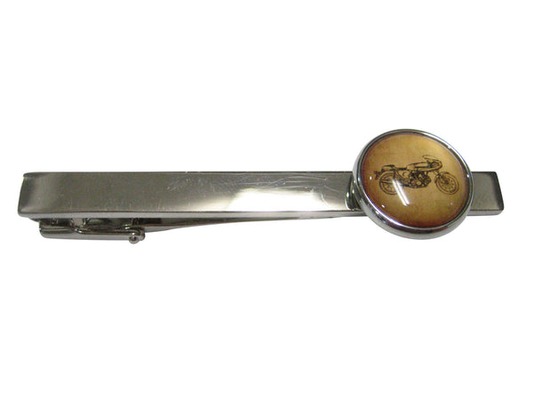 Vintage Looking Motorcycle Tie Clip