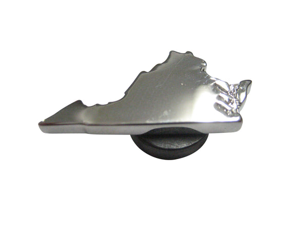 Virginia State Map Shape Magnet