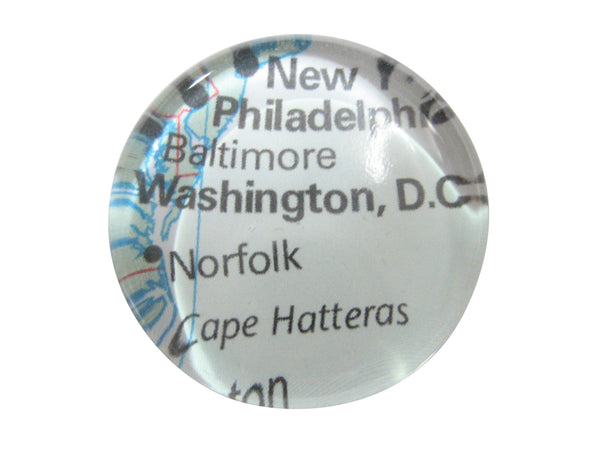 Washington DC Map Pendant Magnet