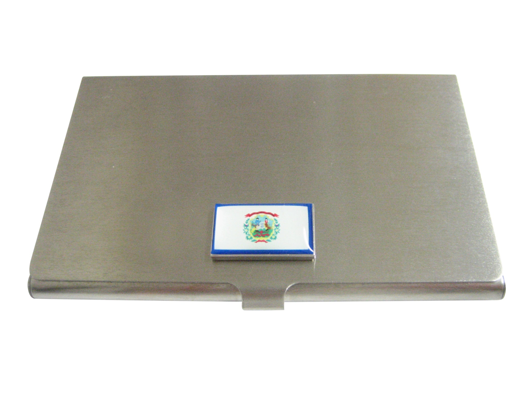 West Virginia State Flag Business Card Holder
