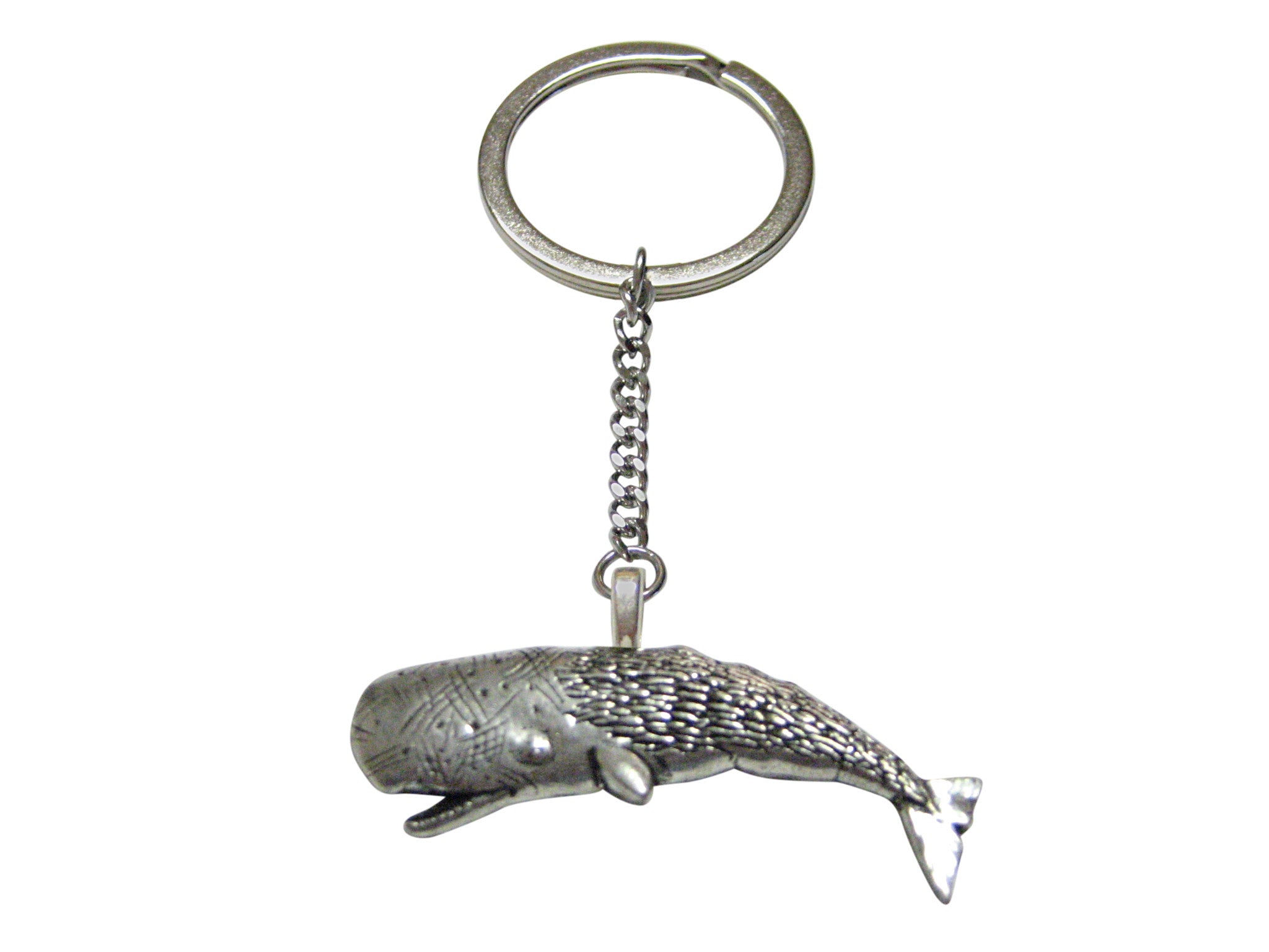 Whale Pendant Keychain