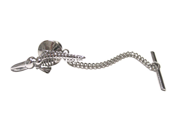 Whale Skeleton Tie Tack