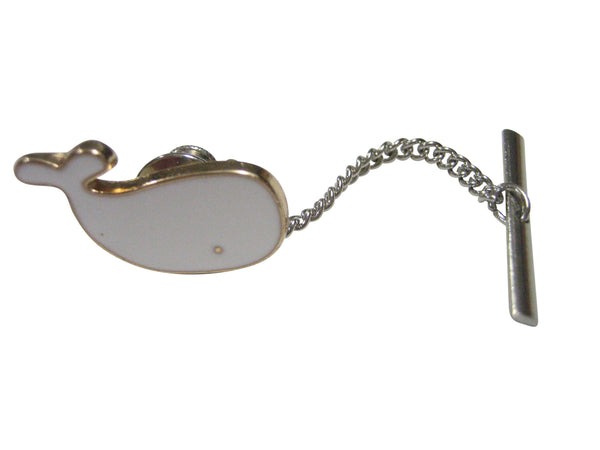 White Whale Tie Tack