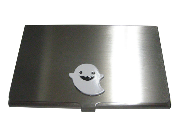 White Ghost Business Card Holder