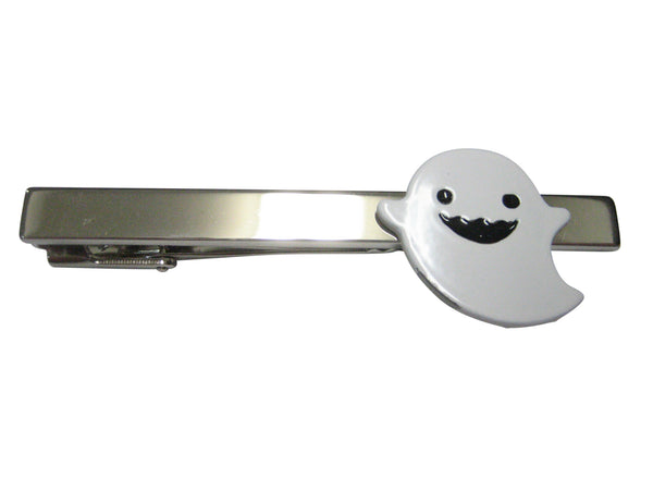 White Ghost Tie Clip