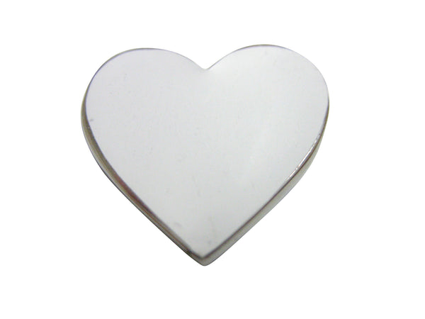 White Heart Love Magnet