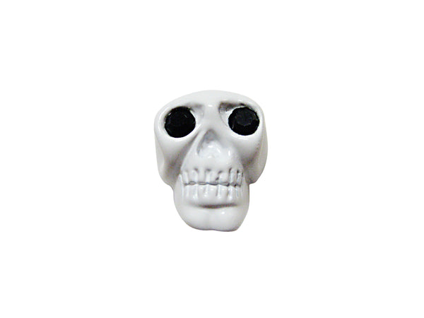 White Skull Magnet