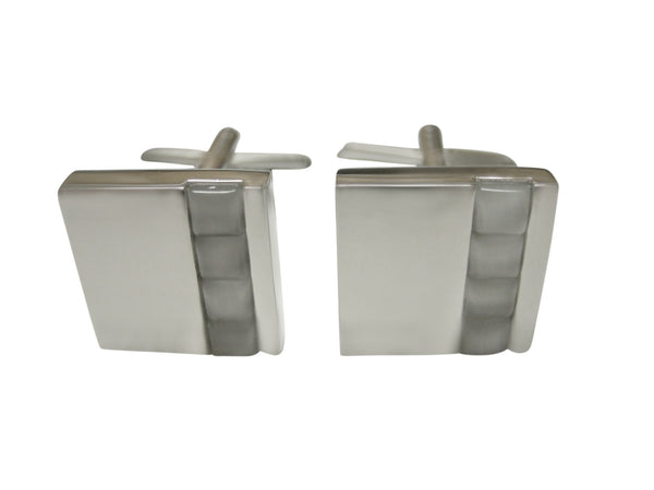 White Square Design Cufflinks