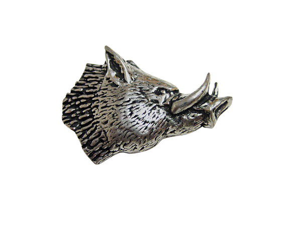 Wild Boar Razorback Head Magnet