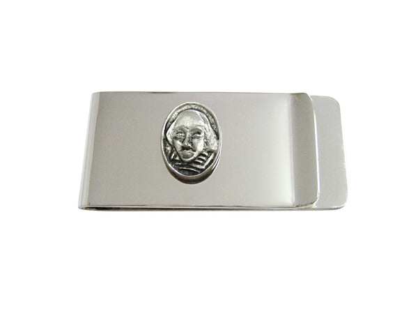 William Shakespeare Head Money Clip