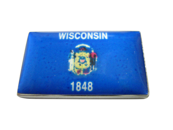 Wisconsin State Flag Magnet