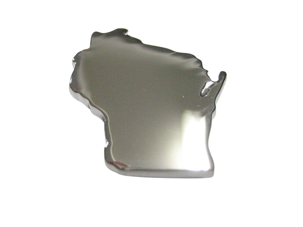 Wisconsin State Map Shape Magnet