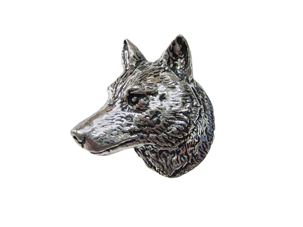 Wolf Head Magnet