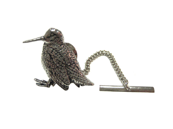 Woodcock Bird Tie Tack